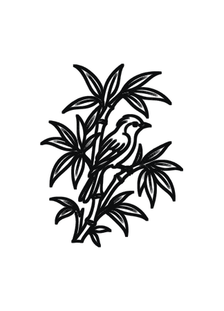 bamboo1 tile, Atelier White set