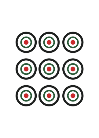 dot9 tile, Heritage Classic set